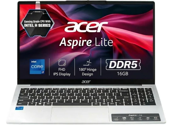 Acer Aspire Lite AL15-72P (2025) — Core i7 / Silver
