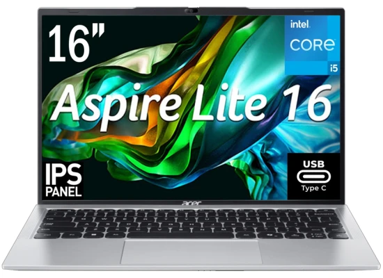 Acer Aspire Lite 16 AL16-54P (2024) — Core i5 / Silver