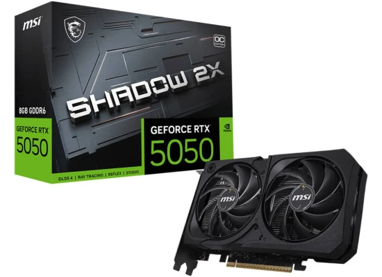 MSI GeForce RTX 5050 8G SHADOW 2X OC