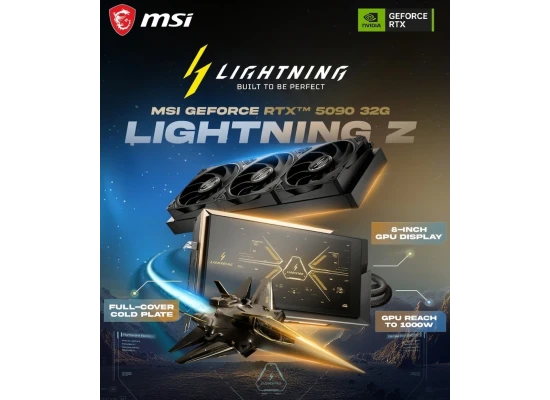 MSI GeForce RTX 5090 LIGHTNING Z 32GB GDDR7