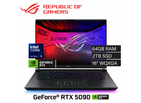 ASUS ROG Strix SCAR 16 (2025) — Core Ultra 9 / RTX 5090