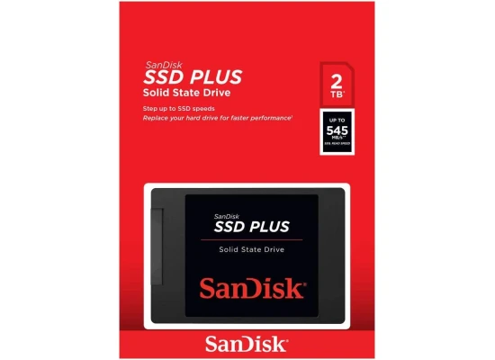 SanDisk SSD PLUS 2TB SATA III 2.5" SSD